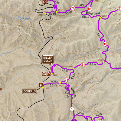 Ridge to Rivers Trail System Map Preview 2