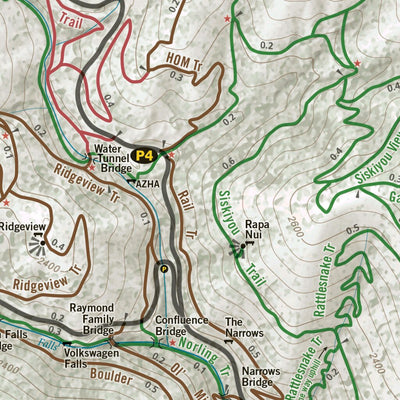Forest Park Trail System Map - 2025 Preview 3