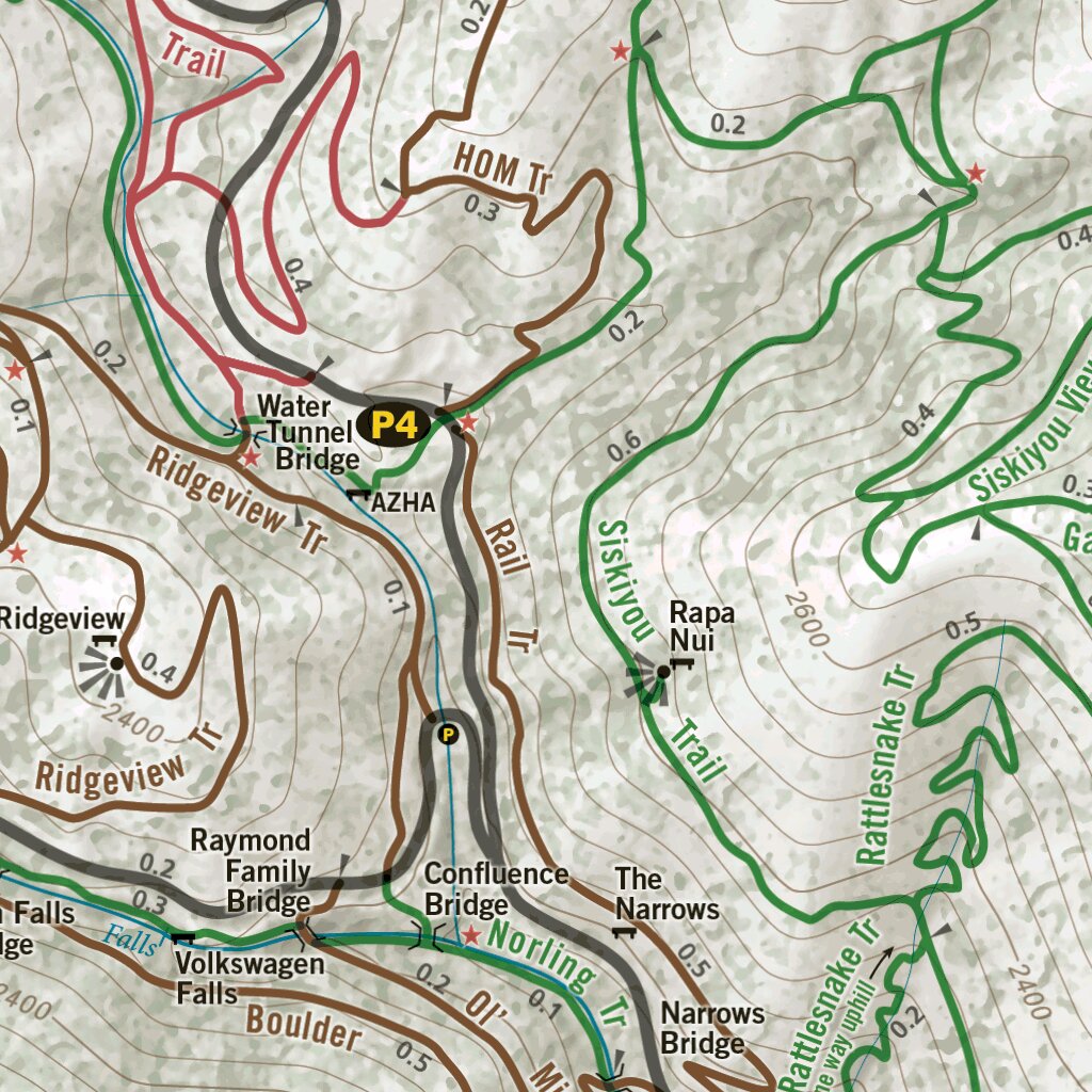Forest Park Trail System Map - 2025 by City of Jacksonville