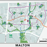 City of Mississauga Mississauga Cycling Map 2021 Malton Inset bundle exclusive