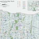 City of Mississauga Mississauga Cycling Map 2023 North digital map