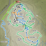 City of Prescott GIS Dept Bean Peaks Gravity Flow Trails- Phase 1 trails digital map