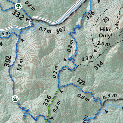 Prescott Trails and Recreation Map Preview 3