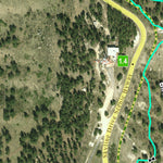 City of Rapid City Skyline Wilderness Area Trail Map digital map