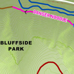 City of Winona Bluffside Park Map digital map