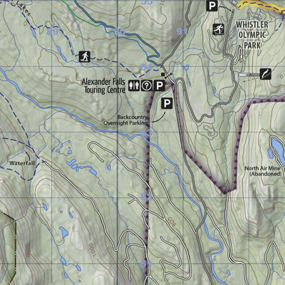 Clark Geomatics Corp. Callaghan Valley, BC - Map 103 - 2nd Edition digital map