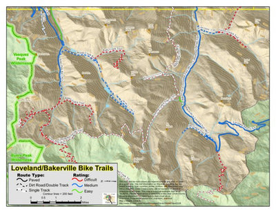 Clear Creek County Loveland/Bakerville Bike Trails bundle exclusive