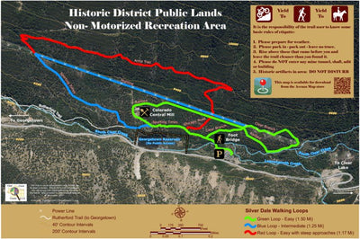 Clear Creek County Silver Dale Non Motorized Recreation Area digital map