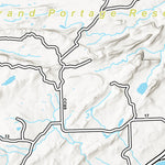 Coalition of Recreational Trail Users CRTU Superior National Forest Summer: Cook County digital map