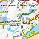 Coalition of Recreational Trail Users CRTU Superior National Forest Summer: South St Louis County digital map