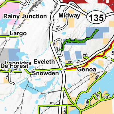 Coalition of Recreational Trail Users CRTU Superior National Forest Summer: South St Louis County digital map