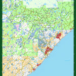 Coalition of Recreational Trail Users CRTU Superior National Forest, Winter: Lake County digital map