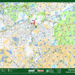 Coalition of Recreational Trail Users CRTU Superior National Forest, Winter: South St. Louis County digital map