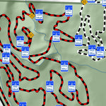 Cobb County Allatoona Creek Trail Map digital map
