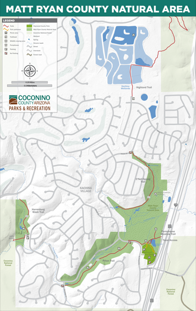 Avenza - Matt Ryan County Natural Area Map Preview 1