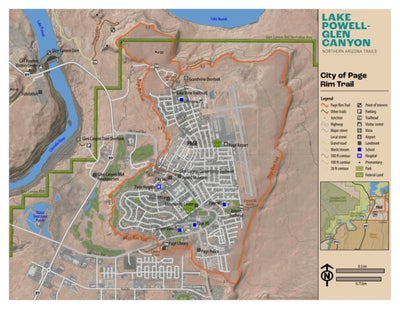 City of Page Rim Trail Preview 1