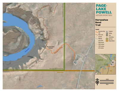 Coconino County Parks & Recreation Horseshoe Bend Trail digital map