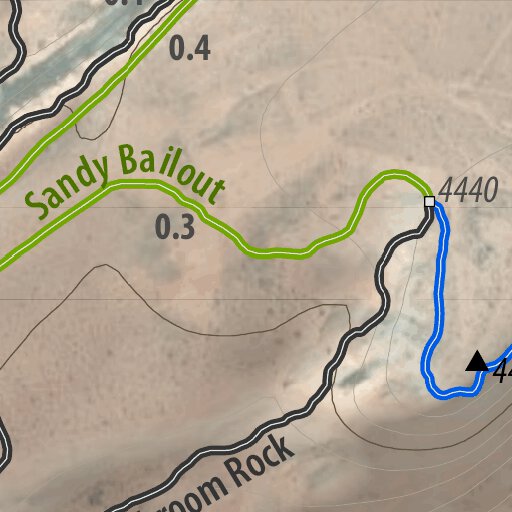 Red Mesa Rim Trails Map by Coconino County Parks & Recreation | Avenza Maps
