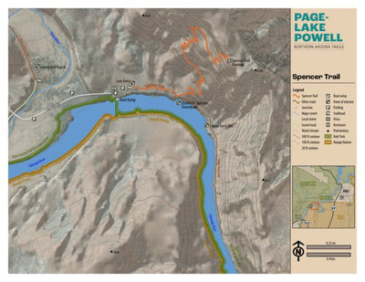 Coconino County Parks & Recreation Spencer Trail digital map