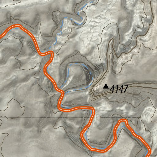 Wiregrass Range Map Wiregrass Canyon Trail Map by Coconino County Parks & Recreation ...