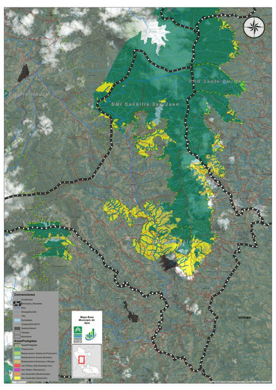 colombia CARDER Mapa Base Apia digital map