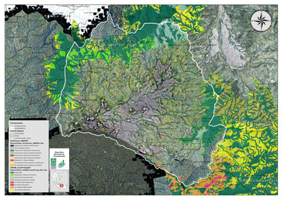 colombia CARDER Mapa Base Dosquebradas digital map