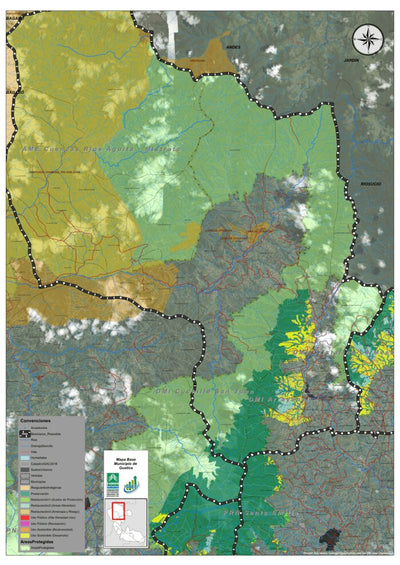 colombia CARDER Mapa Base Mistrató digital map