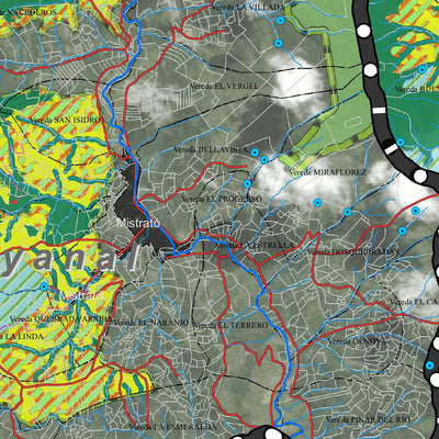 colombia CARDER Mapa Base Mistrató digital map