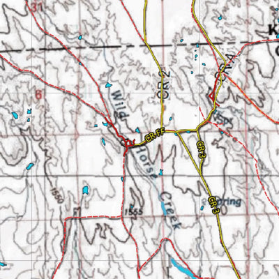 Colorado HuntData LLC CO_114_White_Tail_Deer_Habitat digital map