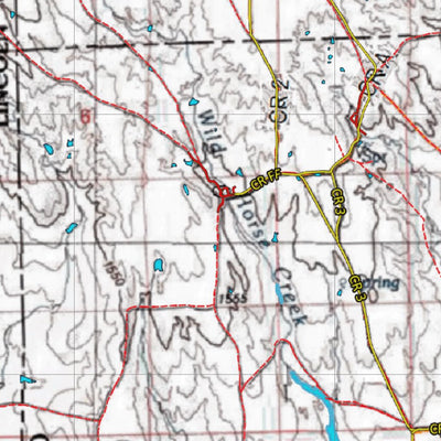 Colorado HuntData LLC CO_115_White_Tail_Deer_Habitat digital map