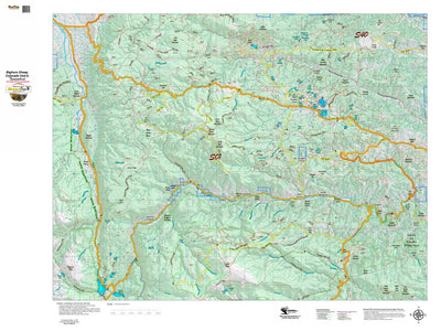 Co Bighorn Sheep Unit S1 Topo with Unit Boundaries Preview 1