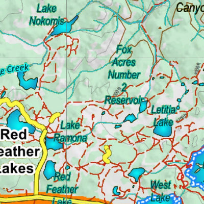 Co Bighorn Sheep Unit S1 Topo with Unit Boundaries Preview 3