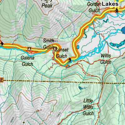 Co Bighorn Sheep Unit S11 Topo with Unit Boundaries Preview 3