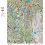 Colorado HuntData LLC Co Bighorn Sheep Unit S12 Topo with Concentrations digital map