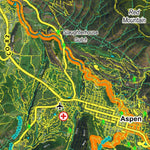 Co Bighorn Sheep Unit S13 Satellite Image with concentrations and kill sites. Preview 3