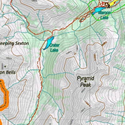 Co Bighorn Sheep Unit S13 Topo with Unit Boundaries Preview 2