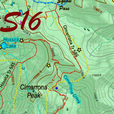 Co Bighorn Sheep Unit S16 Land Use, Kill Site, and Concentrations Preview 2