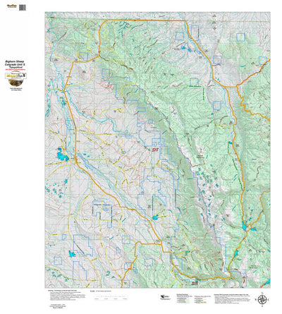 Co Bighorn Sheep Unit S18 Topo with Unit Boundaries Preview 1
