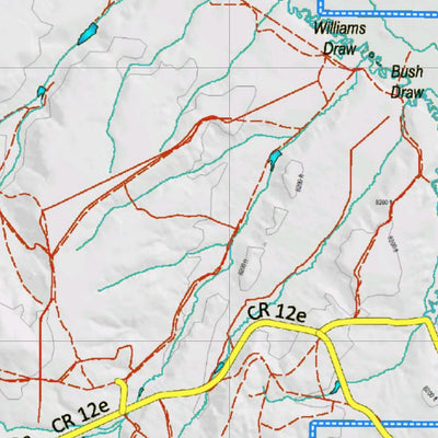 Co Bighorn Sheep Unit S18 Topo with Unit Boundaries Preview 2