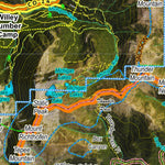 Co Bighorn Sheep Unit S19 Satellite Image with concentrations and kill sites. Preview 2