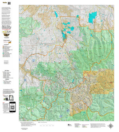 Co Bighorn Sheep Unit S21 Land Use, Kill Site, and Concentrations Preview 1