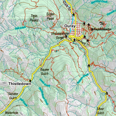 Co Bighorn Sheep Unit S21 Topo with Unit Boundaries Preview 3