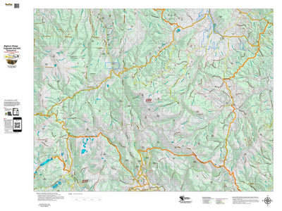 Co Bighorn Sheep Unit S22 Topo with Unit Boundaries Preview 1