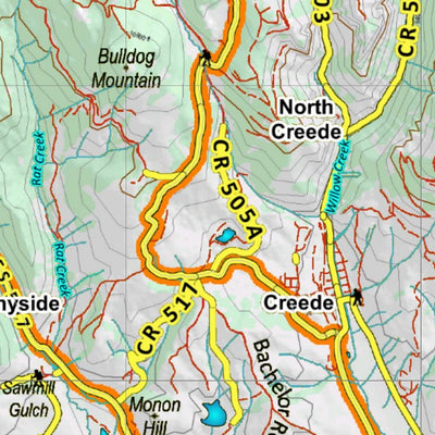 Co Bighorn Sheep Unit S22 Topo with Unit Boundaries Preview 3