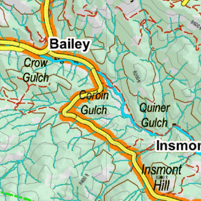 Co Bighorn Sheep Unit S23 Topo with Unit Boundaries Preview 3