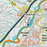 Co Bighorn Sheep Unit S24 Topo with Unit Boundaries Preview 3