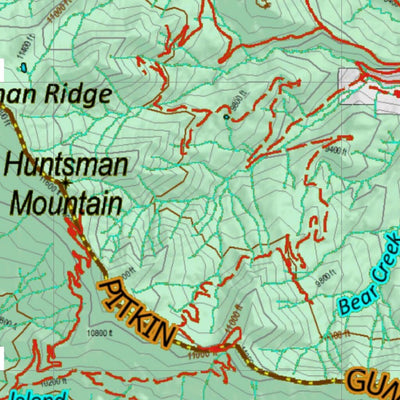 Co Bighorn Sheep Unit S25 Land Use, Kill Site, and Concentrations Preview 3