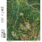 Co Bighorn Sheep Unit S25 Satellite Image with concentrations and kill sites. Preview 1