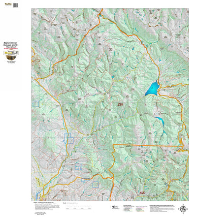 Co Bighorn Sheep Unit S26 Topo with Unit Boundaries Preview 1