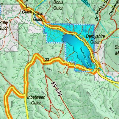 Co Bighorn Sheep Unit S27 Land Use, Kill Site, and Concentrations Preview 3